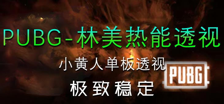PUBG-林美热能透视无后